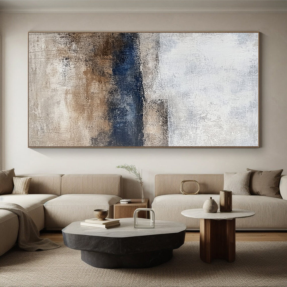 Neutral Tones Abstract Painting with Subtle Sophistication WINK340