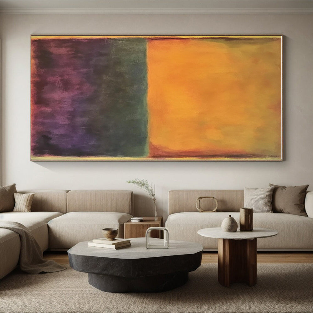 Color - Block Abstract Painting with Soft Gradients WINK837