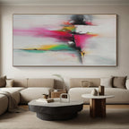Colorful Splash Abstract Painting with Whimsical Creativity WINK496