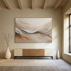 Flowing Neutral Abstract  Serene Movement ABS039