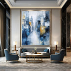 Cityscape Abstract Painting for Modern Lofts GAB0749