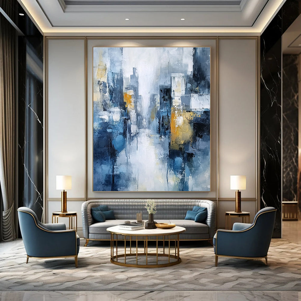 Cityscape Abstract Painting for Modern Lofts GAB0749