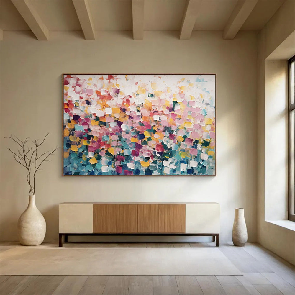 Rainbow Dot Abstract Painting for Art - Lovers’ Studios YHT162