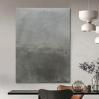 Gray Textured Abstract Painting for Industrial - Style Interiors HENG520