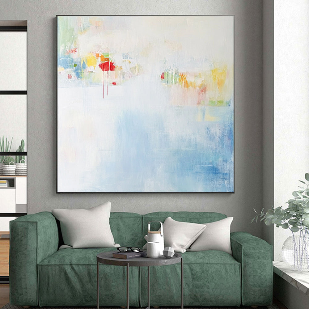 Pastel Abstract Light Painting with Gentle Airiness WINK411