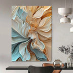 Abstract Floral Forms - Intricate Textured Abstract Art GAB0429