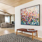 Rainbow Dot Abstract Painting for Art - Lovers’ Studios YHT162