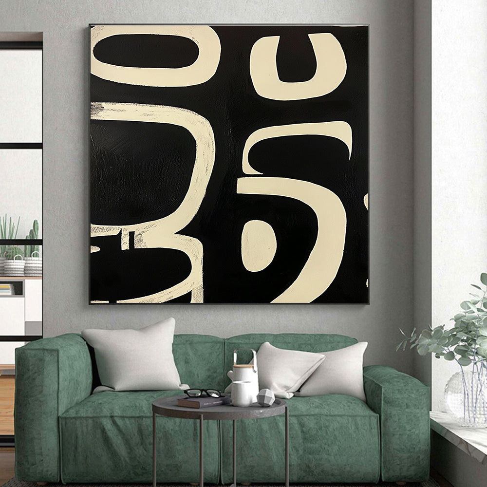 Abstract Symbolic Painting with Primitive Shapes WINK823