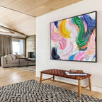 Colorful Curved Brushstrokes - Playful Palette ABS028