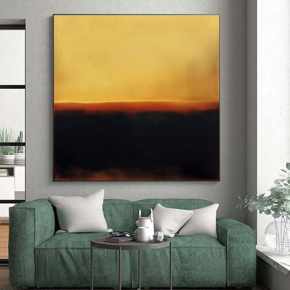 Gradient Abstract Painting with Timeless Serenity WINK779