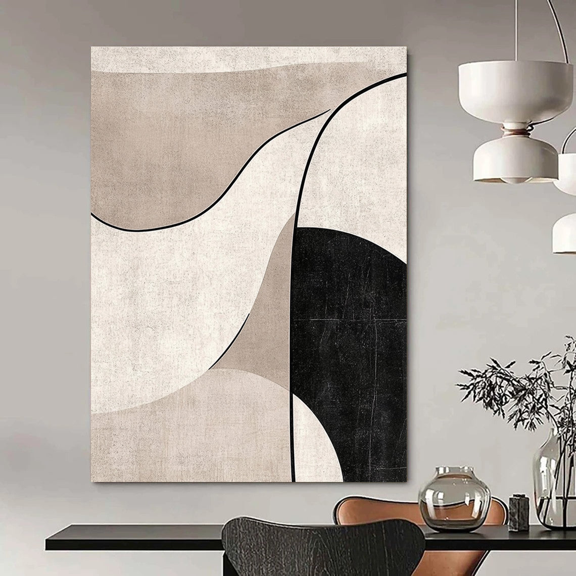 Minimalist Geometric Shapes - Modern Abstract Art GAB0502