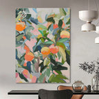 Citrus Tree Abstract Painting for Bright Breakfast Nooks HENG438