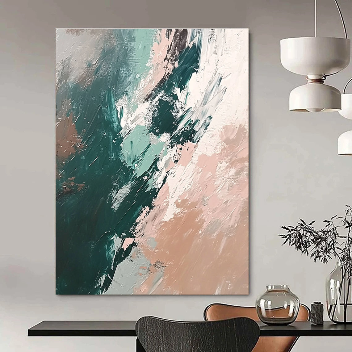 Abstract Brushstrokes Expressive Abstract Painting for Artistic Interiors GAB1484