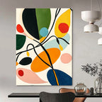 Colorful Organic Shapes - Playful Abstract Art GAB0403