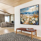 Beach with Daisies - A Summer Idyll ABS012