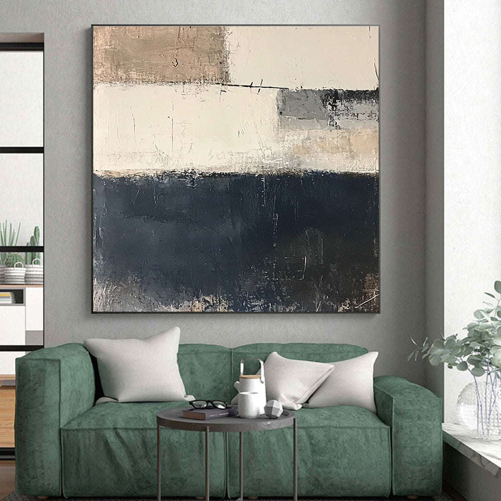 Neutral Tones Abstract Painting with Subtle Layers WINK530