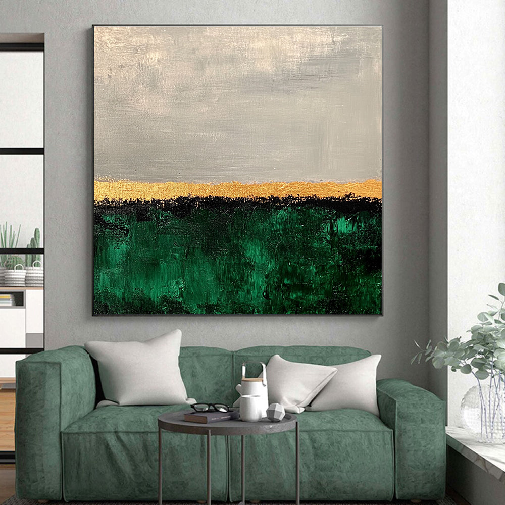 Landscape - Inspired Abstract Painting with Earthy Tones WINK819