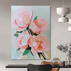 Another 3D Pink Flower Bouquet Artistic Painting for Romantic Interiors GAB1458