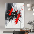 Bold “Antony” Abstract Energetic Graphic Abstract Painting GAB0289