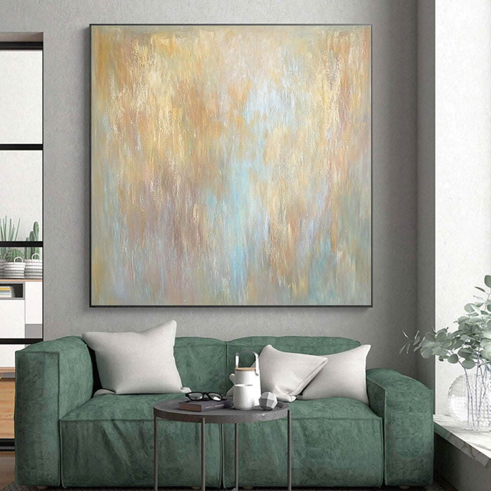 Soft Gradient Abstract Painting with Dreamy Serenity WINK764