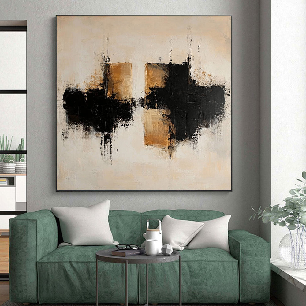 Reflection Abstract Painting with Ethereal Mystery WINK775