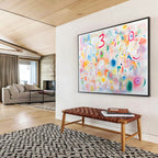 Playful Colorful Abstract Doodles  Whimsical Creativity ABS067