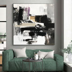 Abstract Car Scene Painting with Urban Mystery WINK360
