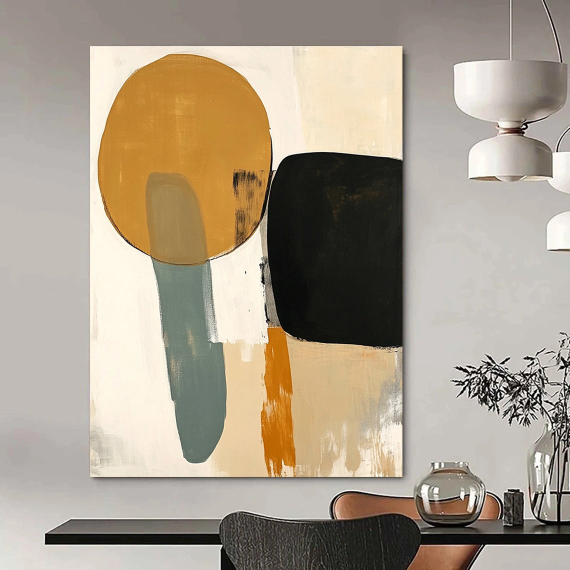 Color - Block Abstract Painting for Creative - Minded Studios GAB0966