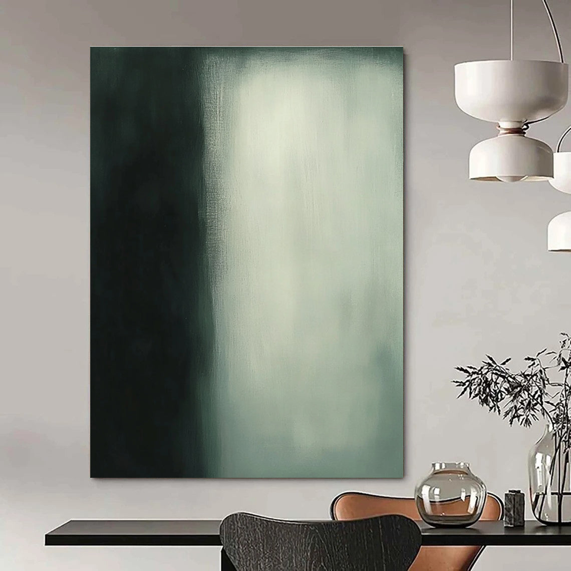 Minimalist Abstract Gradient Painting for Contemporary Studies GAB1147