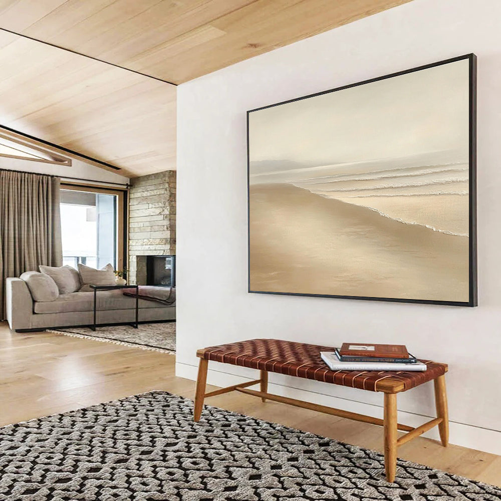 Minimalist Beach - Serene Simplicity ABS016