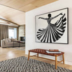 Dancing Silhouette - Grace in Motion ABS020