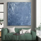 Gray Abstract Texture Painting with Subtle Depth WINK402