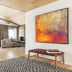 Warm Toned Abstract - Emotions in Heat ABS024