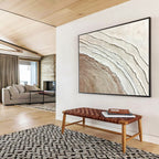 Textured Neutral Waves  Tactile Tranquility ABS040
