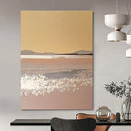 Minimalist Landscape Abstract Painting of Subtle Beauty GAB0113
