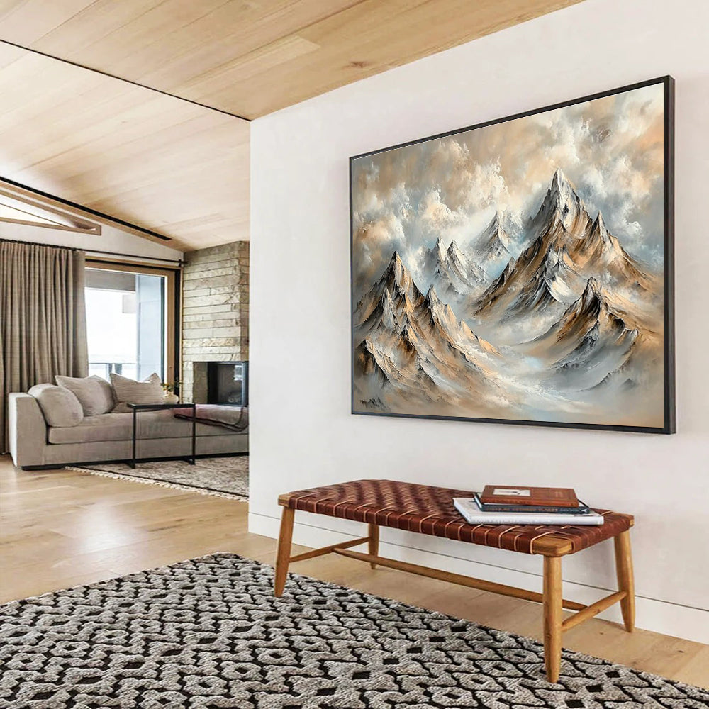 Majestic Mountain Landscape  Epic Natural Grandeur ABS077