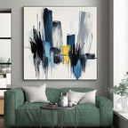 Cityscape Abstract Painting with Urban Energy WINK444