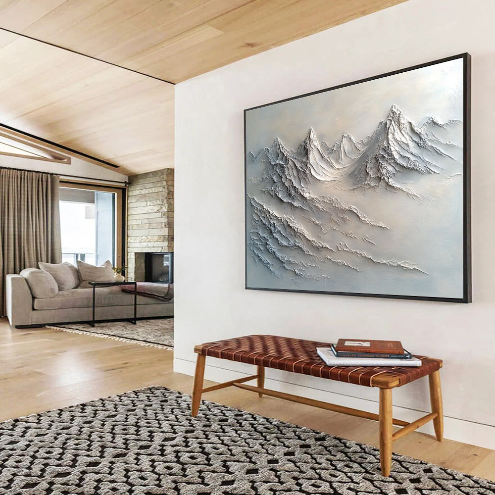 Textured Mountain Relief  Tactile Natural Grandeur ABS100