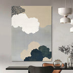 Cloudy Sky Composition Minimalist Abstract Painting GAB0301