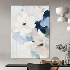 Delicate Floral Abstract - Gentle Botanical Abstract Art GAB0489