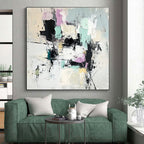 Colorful Abstract Fusion Painting with Energetic Diversity WINK456
