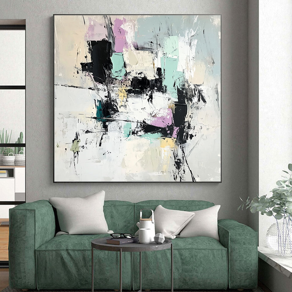 Colorful Abstract Fusion Painting with Energetic Diversity WINK456