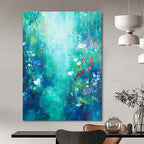 Enchanted Forest Path Painting of Magical Wilderness GAB0156