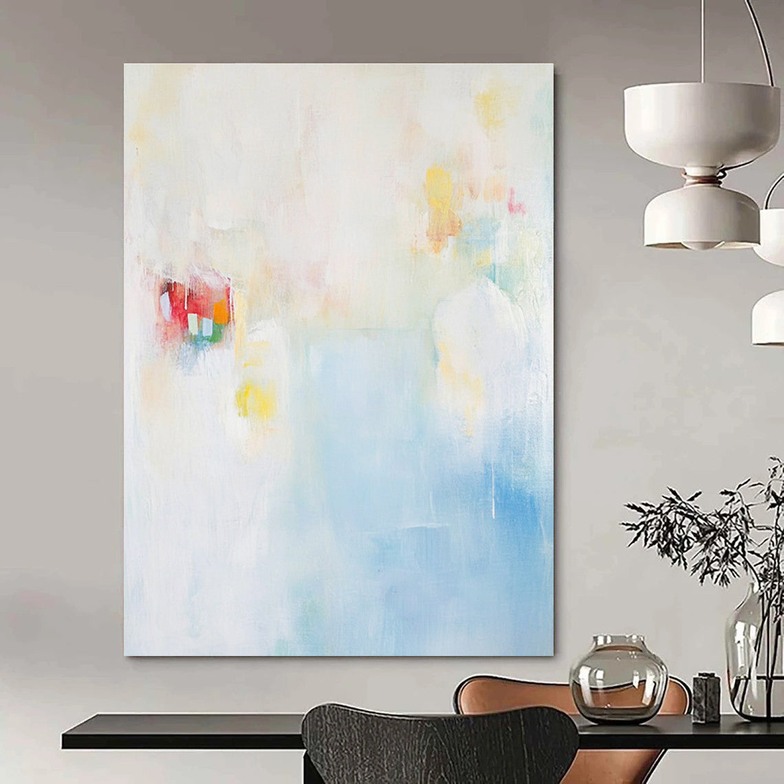 Soft Pastel Abstract - Dreamy Minimalist Abstract Art GAB0484