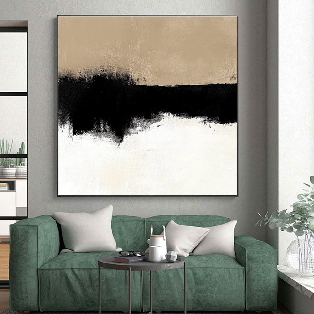Minimalist Color Field Abstract Painting with Subtle Power WINK159