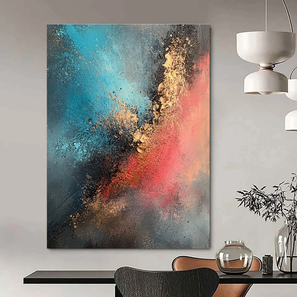 Celestial - Inspired Color - Blend Abstract Painting for Luxury Spas GAB0879