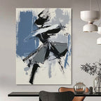 Abstract Dancer Painting for Bohemian - Style Living Rooms GAB1316