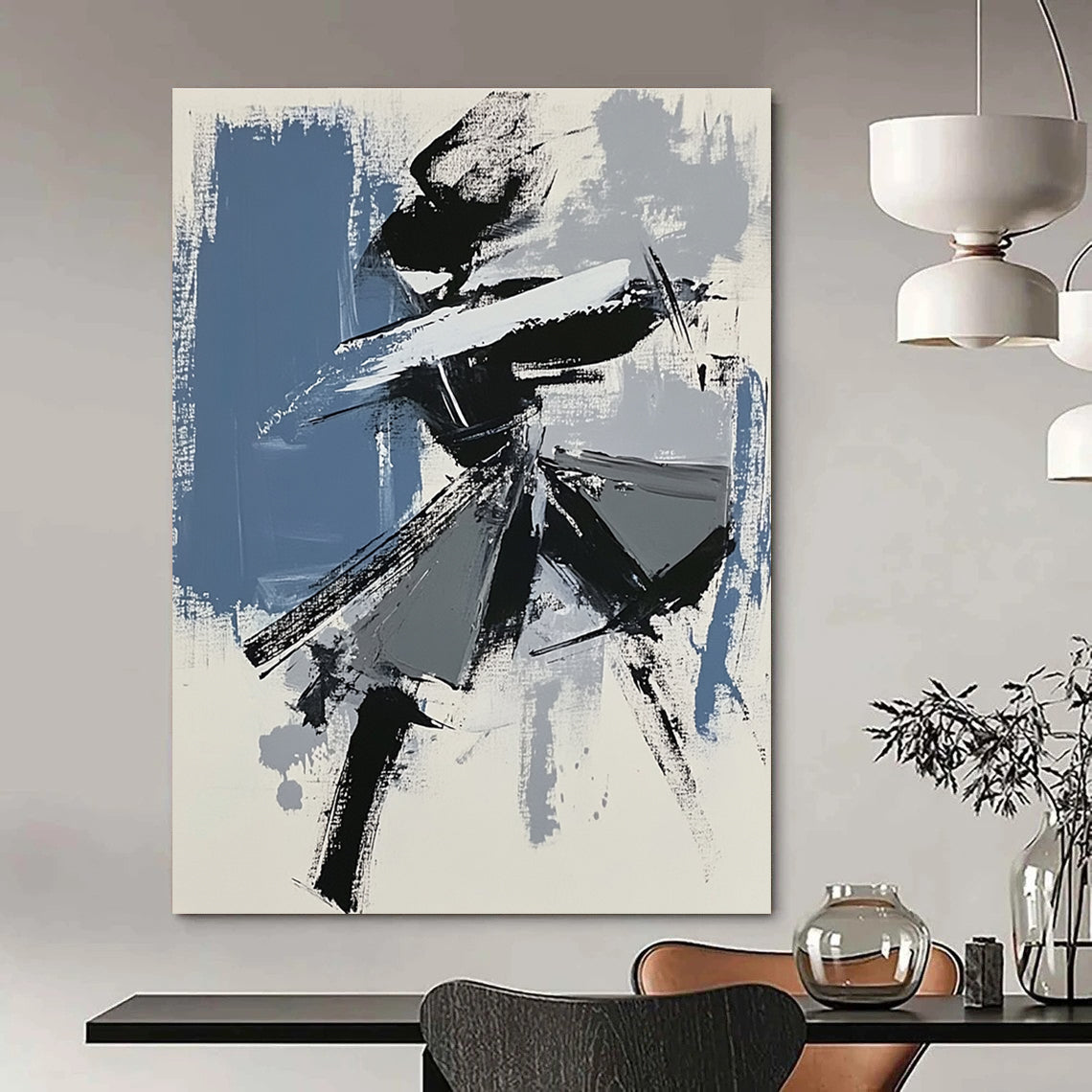 Abstract Dancer Painting for Bohemian - Style Living Rooms GAB1316