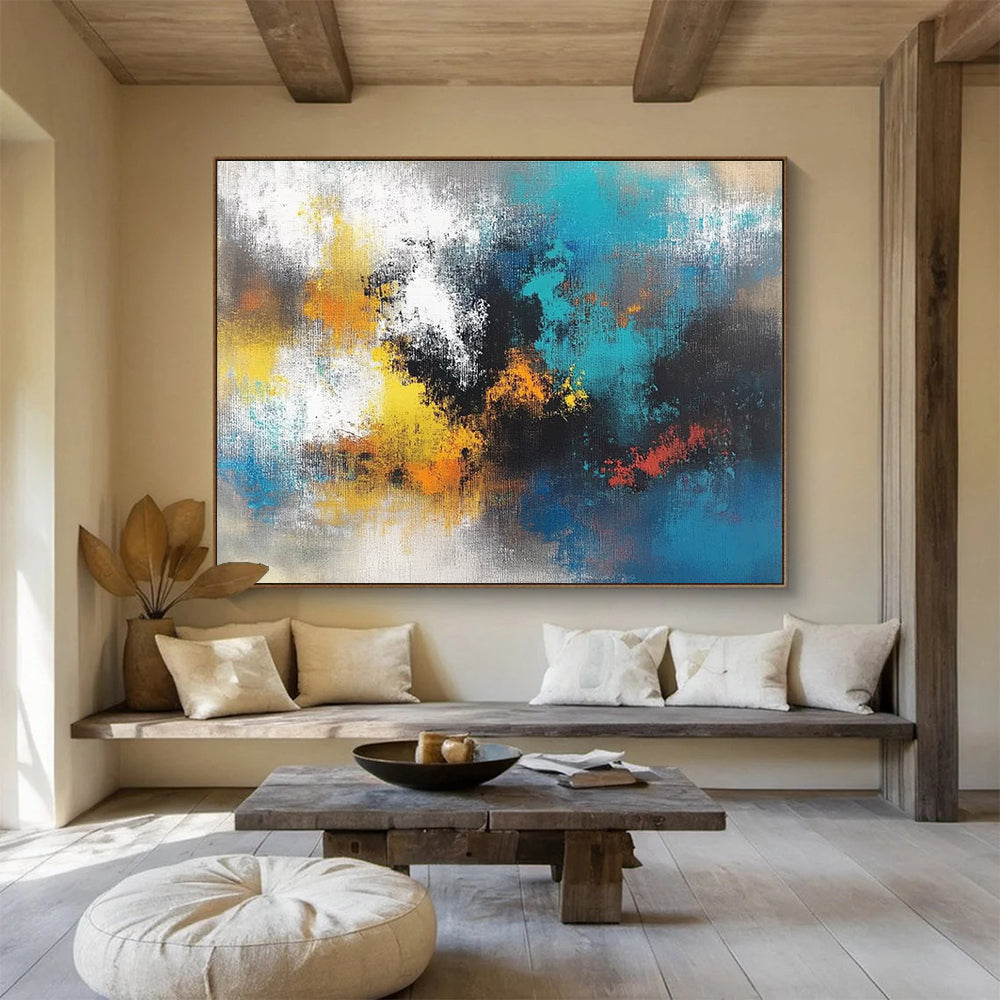Abstract Color - Blend Artistic Wall Decor ABS001