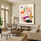 Playful Shape Abstraction - Minimalist Whimsical Art GAB0397